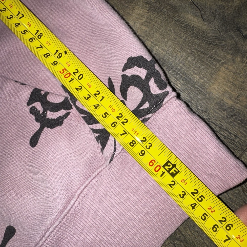 Wild Fable Women's S- M Purple & Black Butterfly Print Fleece Hoodie Grunge Y2K - Picture 10 of 14